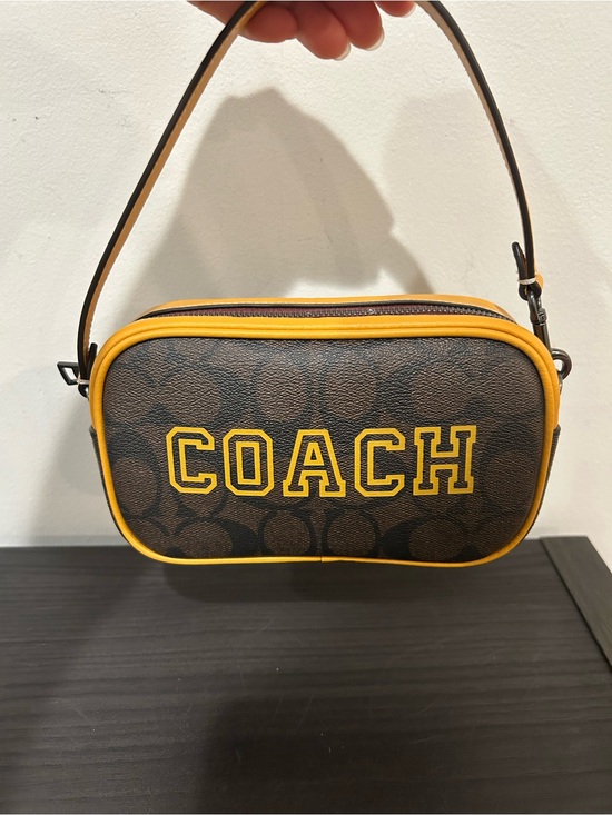 Coach Handbags - Coach Jamie Mini bag In Signature Canvas With Varsity Motif (Style No. CB851)